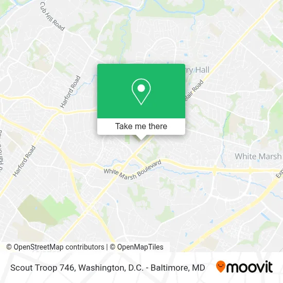 Scout Troop 746 map