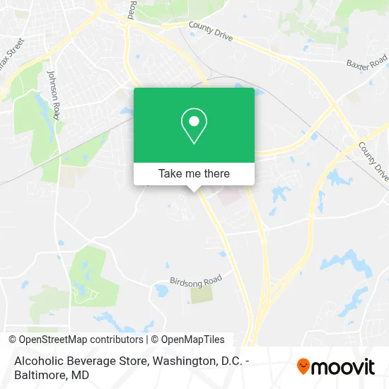 Alcoholic Beverage Store map