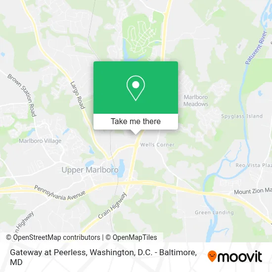 Gateway at Peerless map