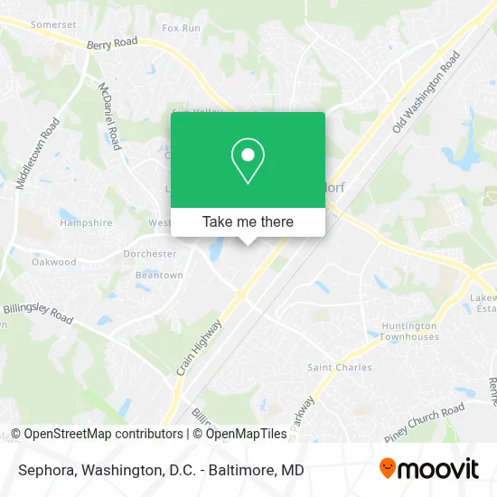 Sephora map