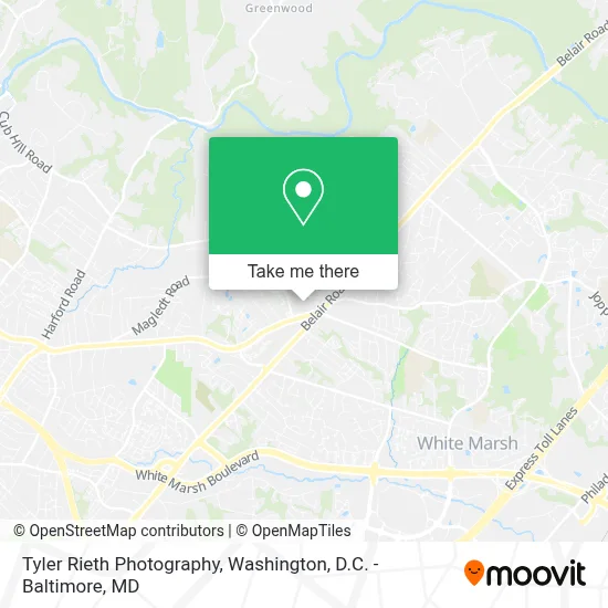Tyler Rieth Photography map