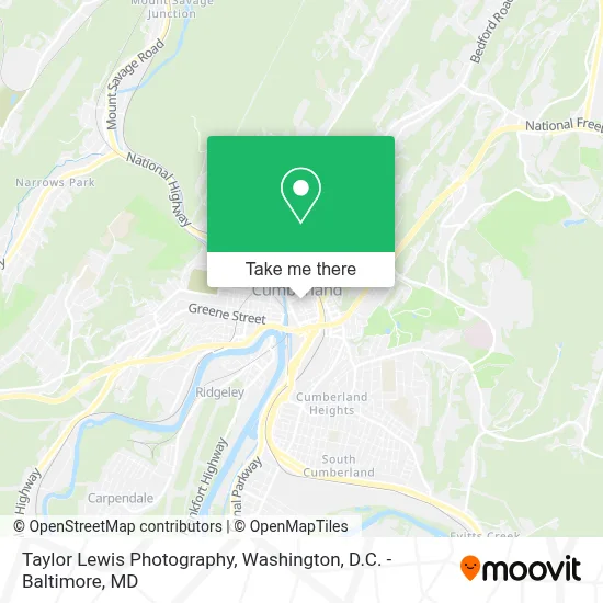Taylor Lewis Photography map