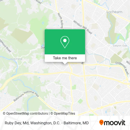 Ruby Dey, Md map