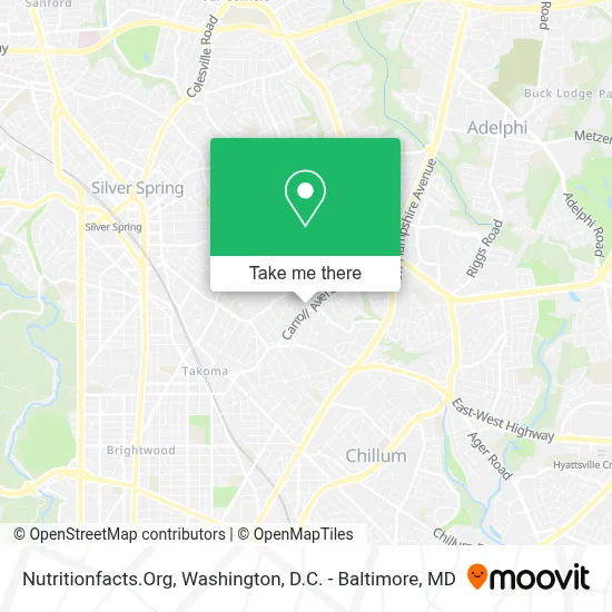 Nutritionfacts.Org map