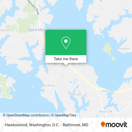 Hawkswood map