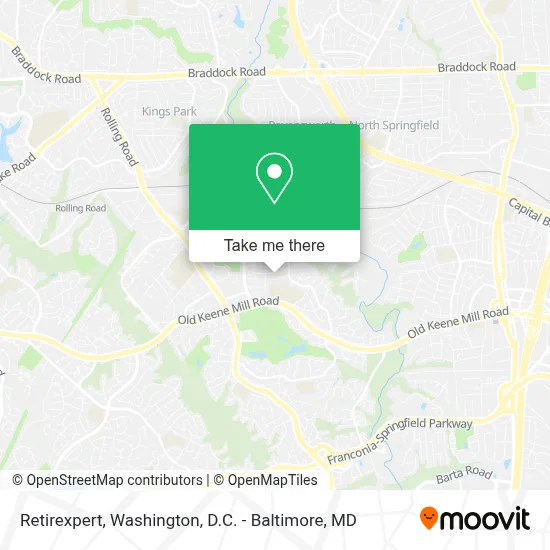 Retirexpert map