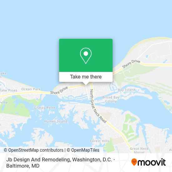 Jb Design And Remodeling map