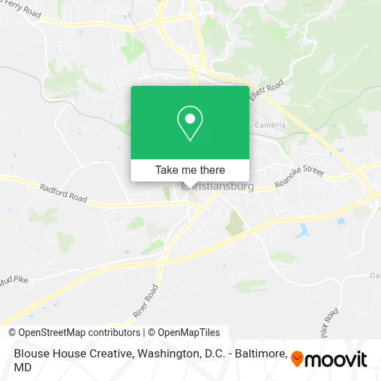 Blouse House Creative map