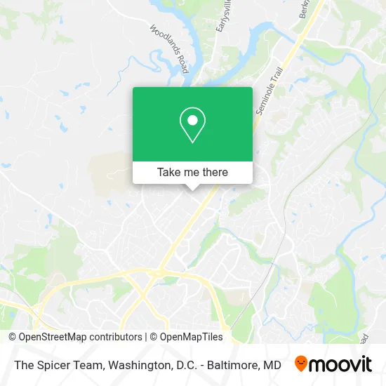 The Spicer Team map