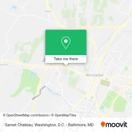 Samet Chateau map