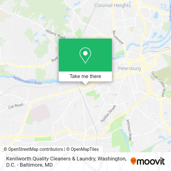Kenilworth Quality Cleaners & Laundry map