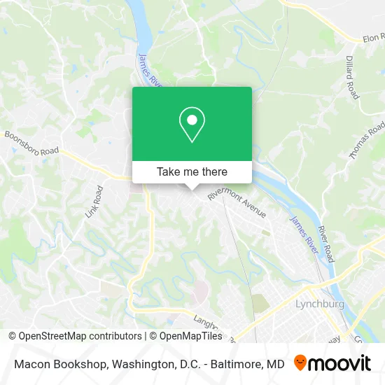 Macon Bookshop map