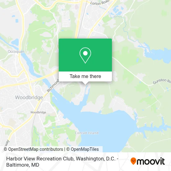 Harbor View Recreation Club map