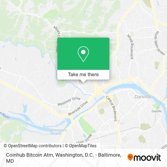 Coinhub Bitcoin Atm map