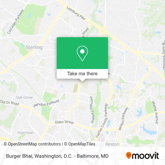 Burger Bhai map