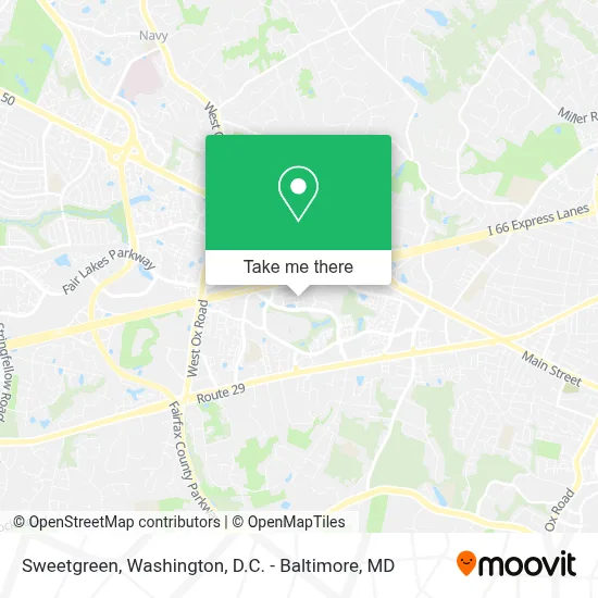 Sweetgreen map