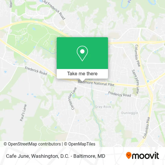 Cafe June map
