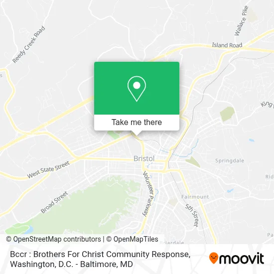 Bccr : Brothers For Christ Community Response map