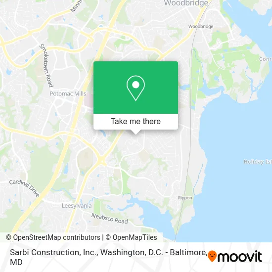Sarbi Construction, Inc. map