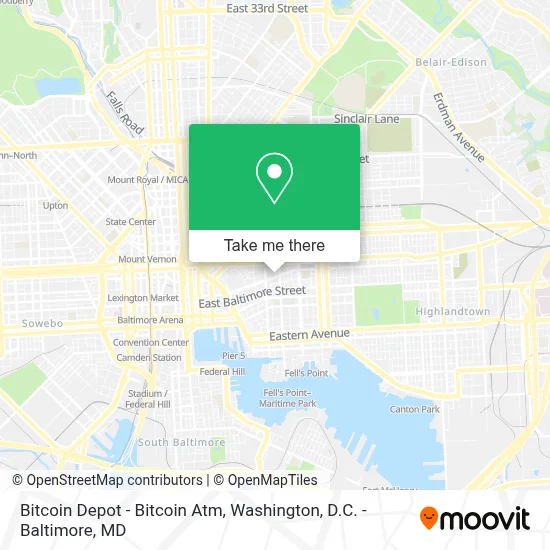 Bitcoin Depot - Bitcoin Atm map