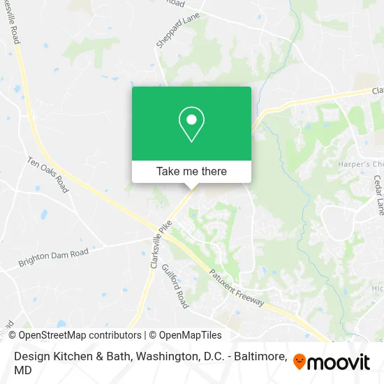 Design Kitchen & Bath map
