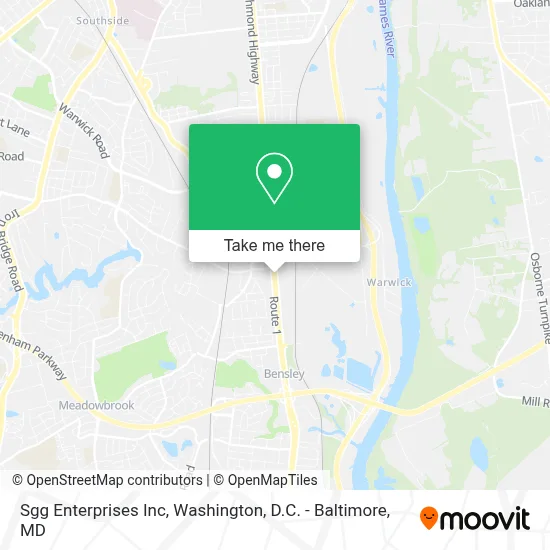 Sgg Enterprises Inc map