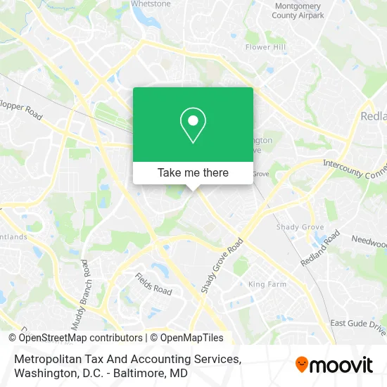 Metropolitan Tax And Accounting Services map