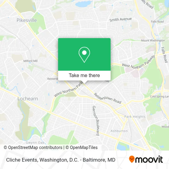 Cliche Events map