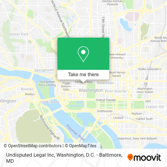 Undisputed Legal Inc map
