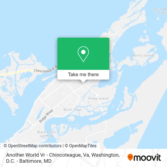 Another World Vr - Chincoteague, Va map