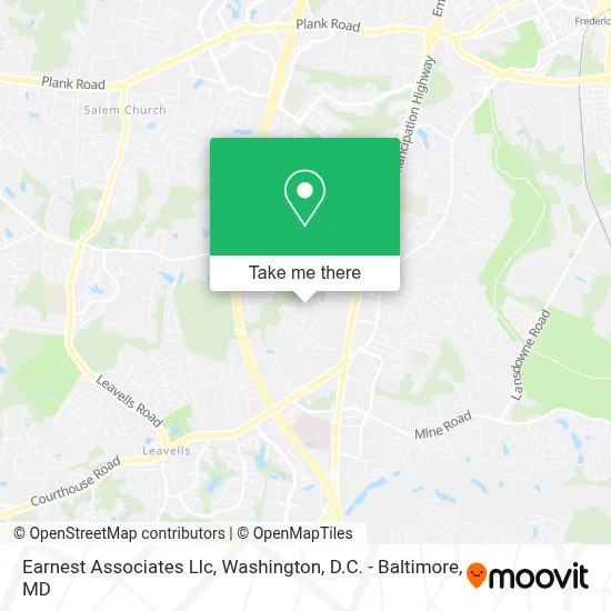 Earnest Associates Llc map