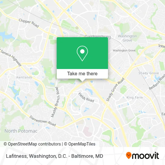 Lafitness map