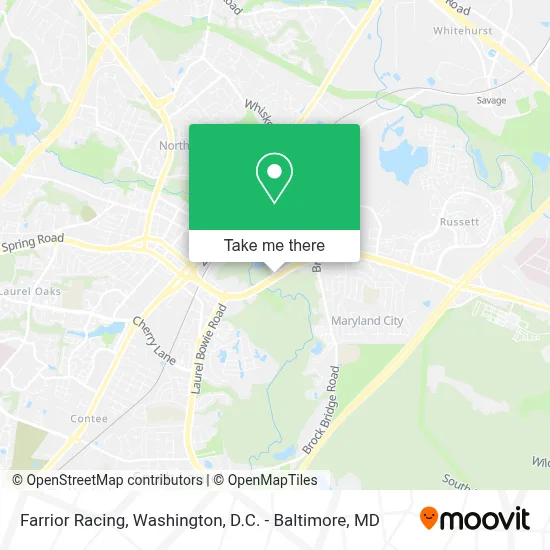 Farrior Racing map