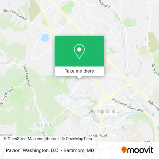 Pavion map