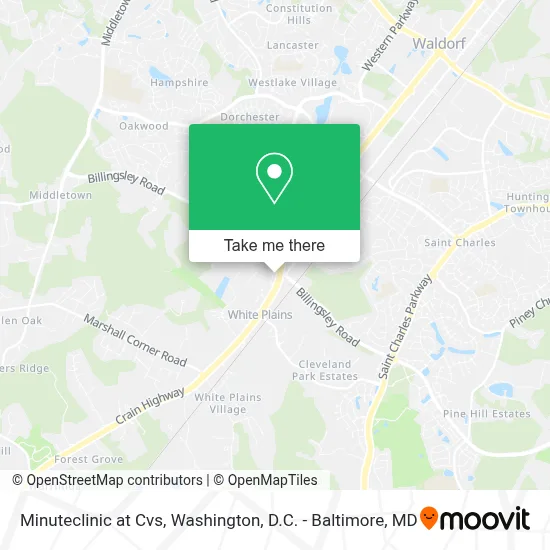 Minuteclinic at Cvs map