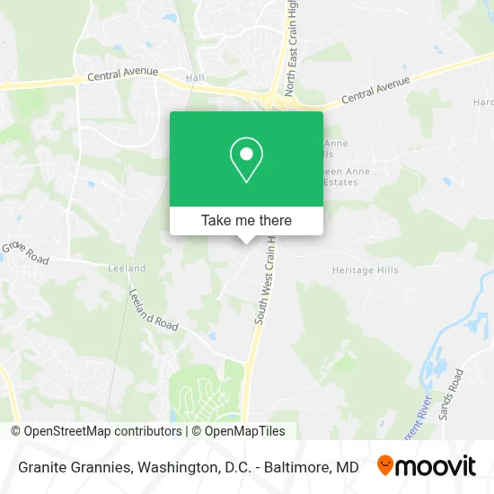 Granite Grannies map
