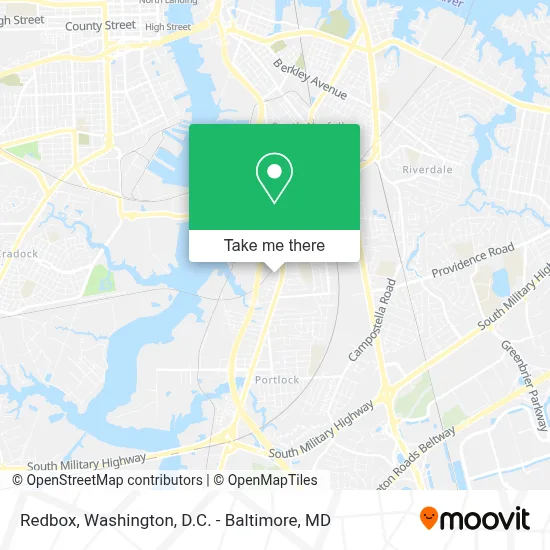 Redbox map