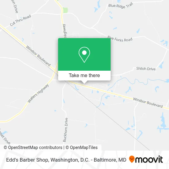 Edd's Barber Shop map