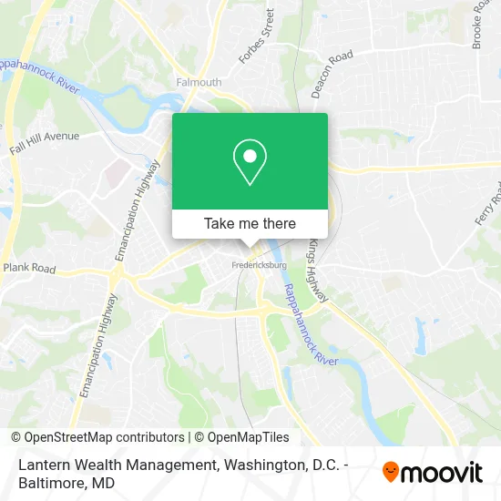Lantern Wealth Management map