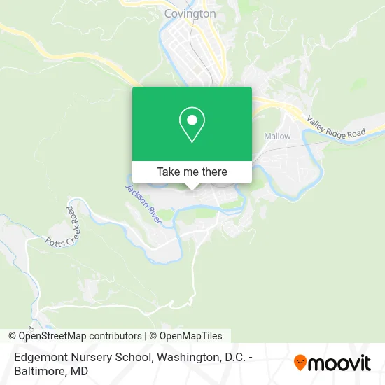 Edgemont Nursery School map