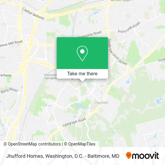 Jhufford Homes map