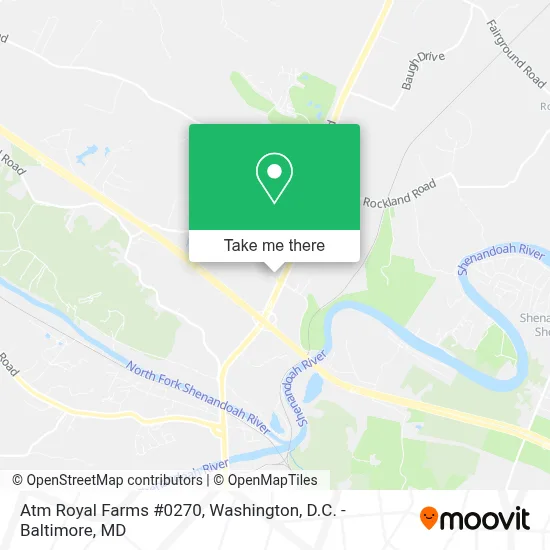 Atm Royal Farms #0270 map