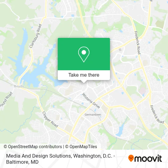 Media And Design Solutions map