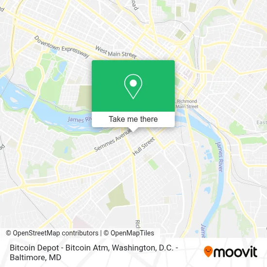 Bitcoin Depot - Bitcoin Atm map