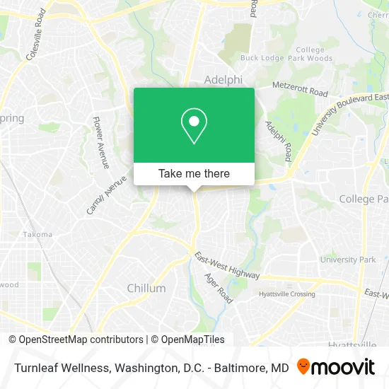 Turnleaf Wellness map