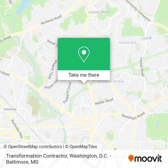 Transformation Contractor map