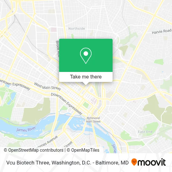 Vcu Biotech Three map