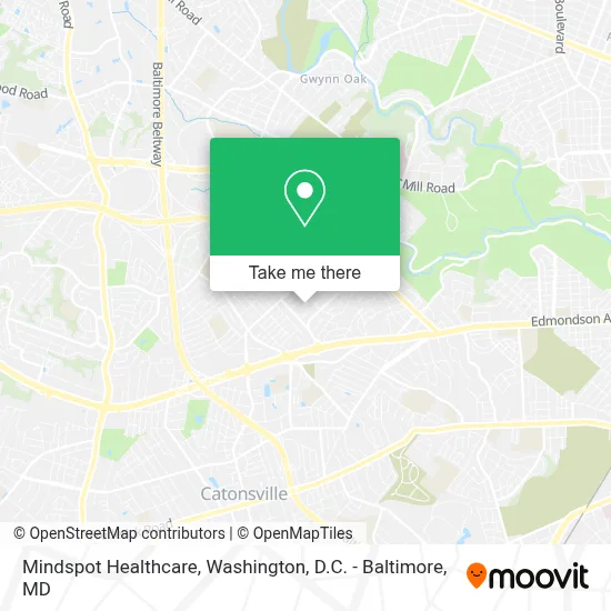 Mindspot Healthcare map