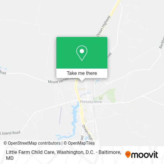 Little Farm Child Care map
