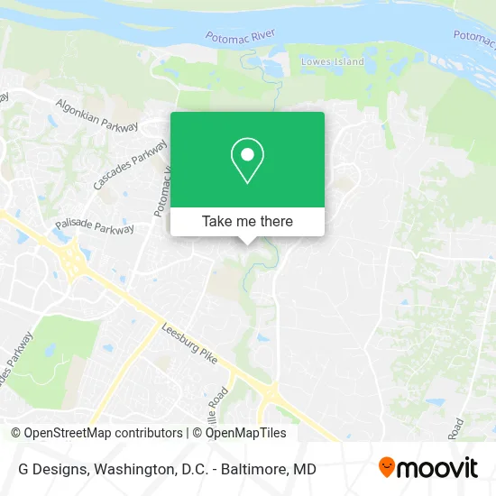 G Designs map